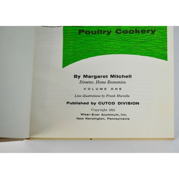 1961 Cutco Cook Book Vintage Hardcover - Picture 9 of 11